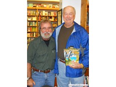 Key West Island Books Book Signing Jan 2012 Stairway to the Bottom John Parks