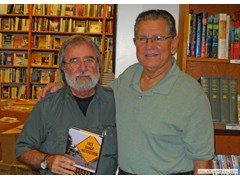 Key West Island Books Book Signing Jan 2012 Stairway to the Bottom Julio